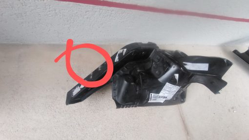 CAIXA DE RODAS DIR TRACKER  2022 FALTA SUPORTE DO PARALAMA